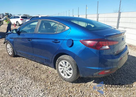 2019 Hyundai Elantra Se z USA, uszkodzony, nr VIN 5NPD74LFXKH496984